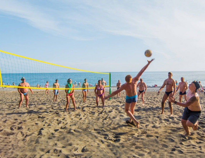 Волейбольная площадка - Пансионат «Литфонд»