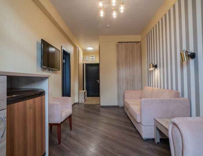 Полулюкс 2-местн. 2-комн. (корп. Малый) - Пансионат «Литфонд»