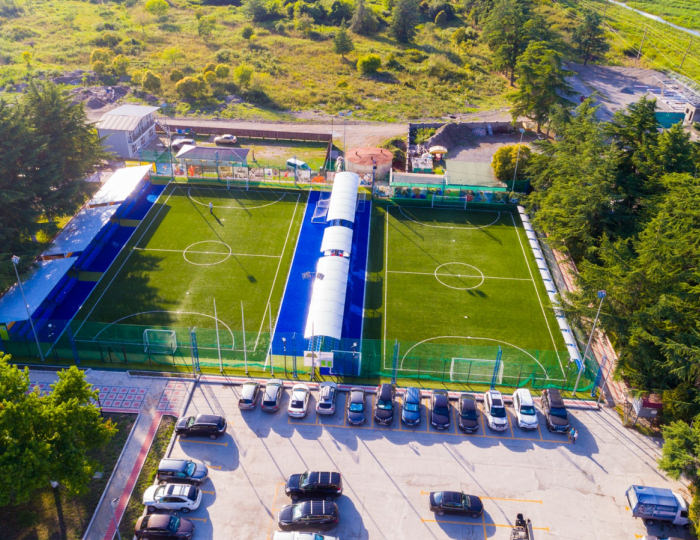 Баскетбольная и футбольная площадки - Пансионат «Литфонд»